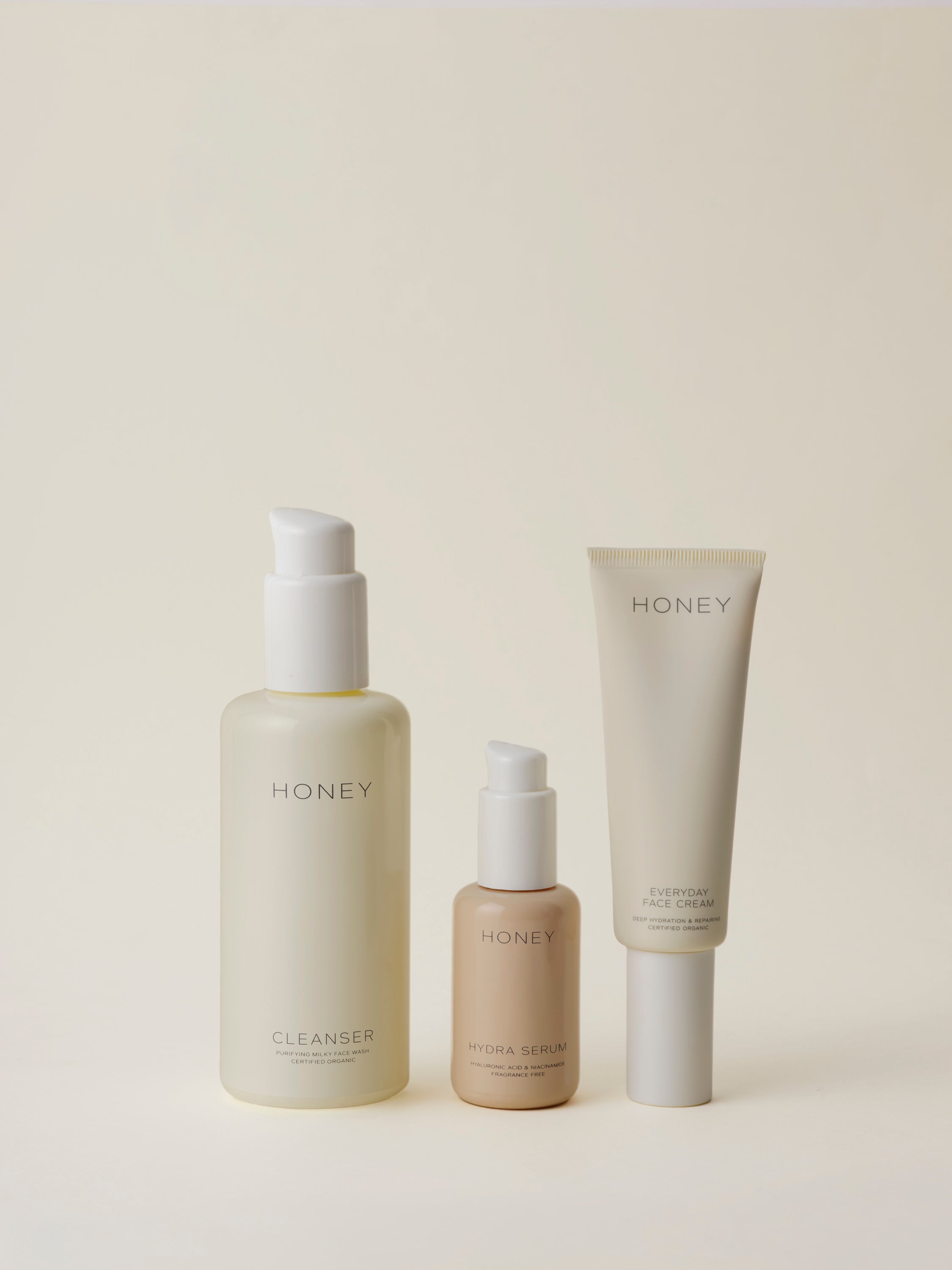 HONEY Glow Trio – Hydrating Clean Skincare For Radiance